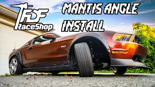 FDF Mantis Angle Kit Install on S197 Ford Mustang 5.0 Drift Car