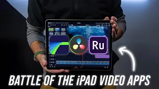 DaVinci Resolve עבור iPad לעומת LumaFusion מול Adobe Rush