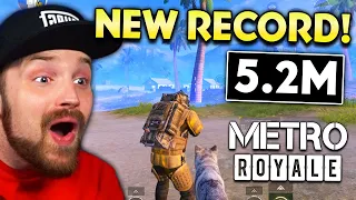 MY NEW LOOT RECORD 😎 PUBG Metro Royale Chapter 12