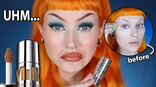 First Impression of Milk's Future Fluid Concealer 🫢 + throwing away expired makeup!