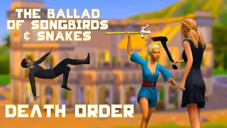 The Ballad of Songbirds & Snakes - Animated Death Order