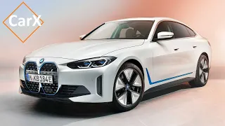 BMW i4 раскрыта внешность серийного электрокара