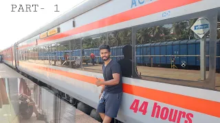 44 Hours in INDIA'S LONGEST DURONTO EXPRESS| Ernakulam to Delhi | 1A- PART 1