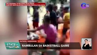 Rambulan sa basketball game | SONA