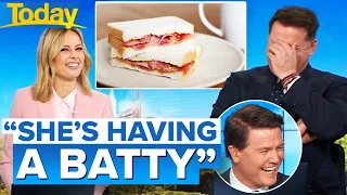 Karl’s bizarre ‘bacon batty’ remark leaves co-hosts in stitches | Today Show Australia