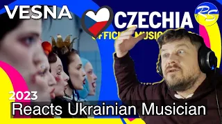 🇨🇿 CZECHIA | ESC 2023 | REACTION TO SONG | VESNA - MY SISTER'S CROWN