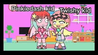 I love your dad! meme||Pinkiedash and Twishy kids||Male rainbow dash