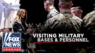 Preview: Hannity joins Melania Trump's military base tour