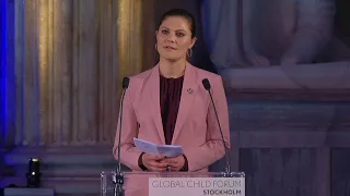 H.R.H. Crown Princess Victoria at Global Child Forum 2018