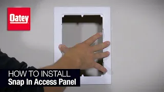 How to Install an Access Panel