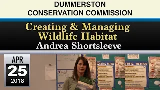 DCC: Wildlife Habitat - Andrea Shortsleeve 4/25/18
