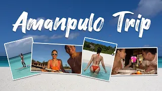 #WanderMaj - Amanpulo Anniversary Trip