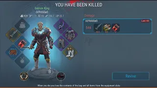 Frostborn | I tried fighting a max rune bandit and it backfired on me 😥