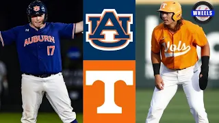 #19 Auburn vs #1 Tennessee Highlights (Game 2, AMAZING GAME!) | 2022 College Baseball Highlights