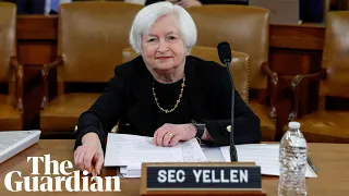 US treasury secretary Janet Yellen testifies before the Senate finance committee – watch live