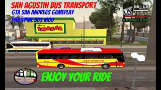 San Agustin Bus Transport From Cavite Philippines/Gta San Andreas Bus Mod/Playing Games Channel