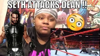 Seth Rollins attacks Dean Ambrose 11/19/18 Reaction