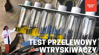 Test przelewowy wtryskiwaczy Common Rail na przykładzie silnika 1.6 HDI