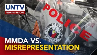 MMDA says police stickers on escort vehicles not intended for misrepresentation