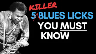 5 MUST LEARN Blues Sax Riffs