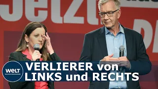 WAHLVERLIERER: Linke und AfD – Diese Parteien haben besonders viele Stimmen verloren