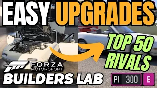 How To Upgrade and Tune STREET Cars - Basic Competitive Guide and E Class Example - Forza Motorsport