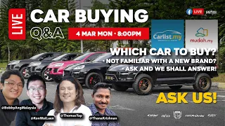 Weekly LIVE Car Buying Q&A | Evomalaysia.com (4/3/2024)