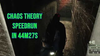 Splinter Cell Chaos Theory in 44m27s