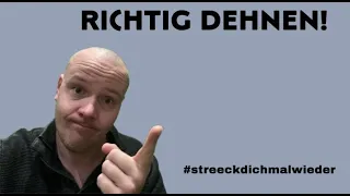 Richtig dehnen!