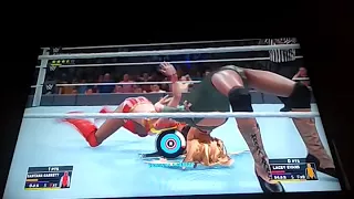 WWE 2K18 Gameplay - Santana Garrett vs. Lacey Evans