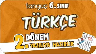 6.Sınıf Türkçe 2.Dönem 2.Yazılıya Hazırlık 📑 #2024