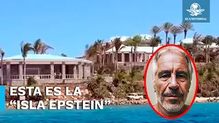 Así era la isla de Jeffrey Epstein, donde cometió sus crímenes