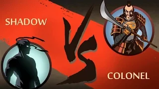 SHADOW FIGHT 2 SHADIW vs  COLONEL (Shogun Bodyguard 4)