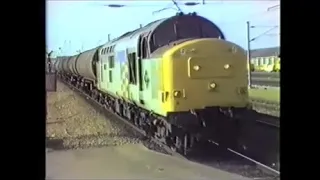 Trains In The 1980's   ECML Freight, Peterborough 1989