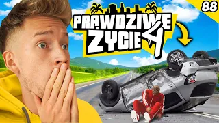 GTA V PRAWDZIWE ŻYCIE #88 MIELIŚMY WYPADEK! ⚠️