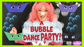 Bubble Dance Party (The Woweez!) Kids Dance Songs| Kids Dance Music | Kids Party Songs for Toddlers