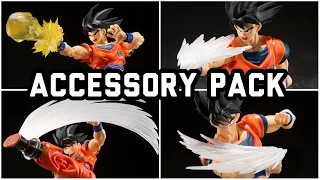 SH Figuarts Dragon Ball Z Son Goku Effect Part Set Tamashii Nations BANDAI