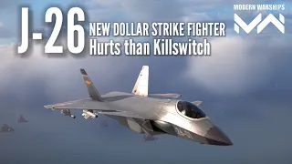 Review J-26 Dollar Strike Fighter better than VIP - Modern Warships