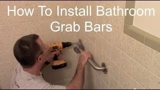 How To Install Bathroom Grab Bars