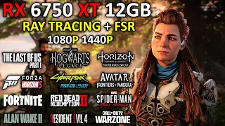 RX 6750 XT 12GB + RYZEN 7 5700X3D | Test in 25 New Games | 1080p - 1440p | Detailed Test in 2024