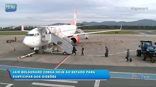 Presidente Jair Bolsonaro estará em Camboriú nesta quinta-feira para participar dos Gideões