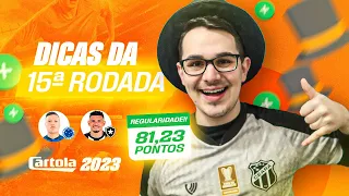 DICAS #15 RODADA | CARTOLA FC 2023 | BORA MITAR!!