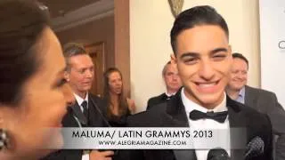 ENTREVISTA CON MALUMA/ LATIN GRAMMYS 2013