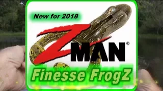 New 2.75" Z-Man Finesse FrogZ Performance Review