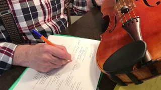 Unintentional ASMR. Measuring and writing. Real musical instrument expertise.