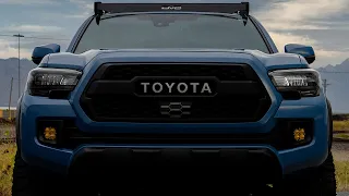 AlphaRex Tacoma TRD Style LUXX Series LED Headlights Install & Review on 2019 Tacoma (3rd Gen)