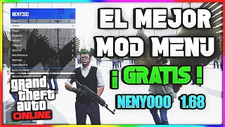 CHETA TU CUENTA DE GTA V ONLINE 1.68 | MOD MENU NENYOO | EL MEJOR MOD MENU QUE HE PROBADO