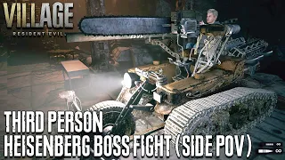 RESIDENT EVIL Village Vs Heisenberg Boss Fight Scene in Third Person View (Side POV)