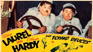 Laurel & Hardy | "The Flying Deuces" (1939) | Colorized Full Film