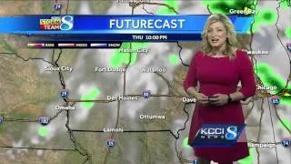 Videocast: Showers and a peek at the weekend